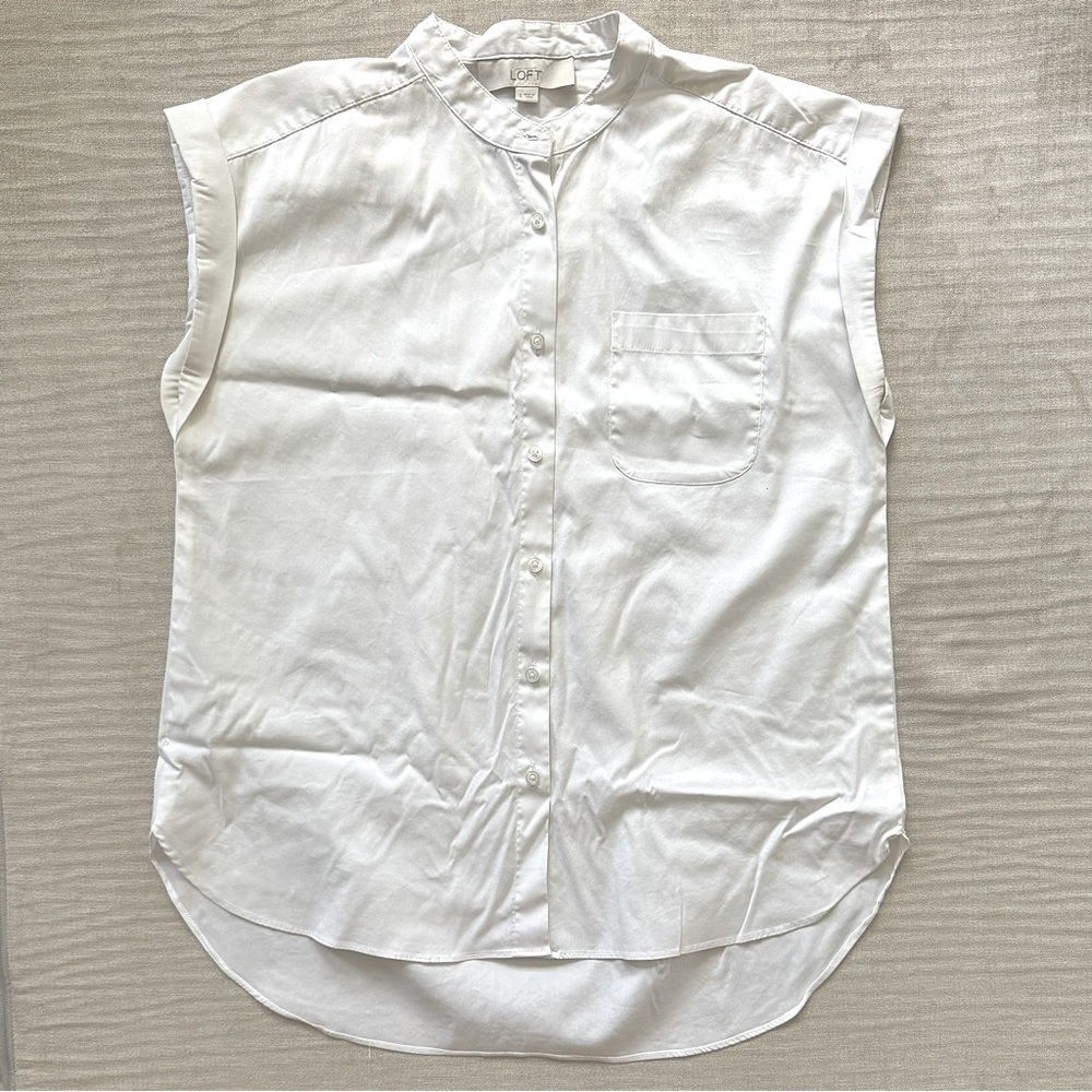 Women’s Loft White Tunic Size Small